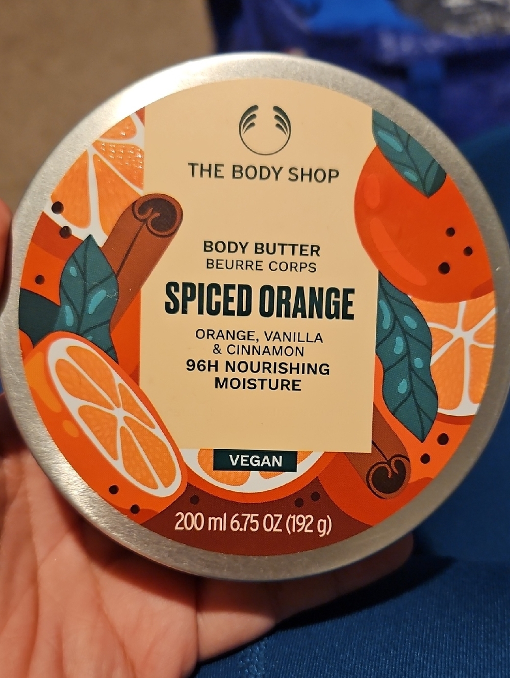 The Body Shop Spiced Orange Body Butter - Orange & Teal